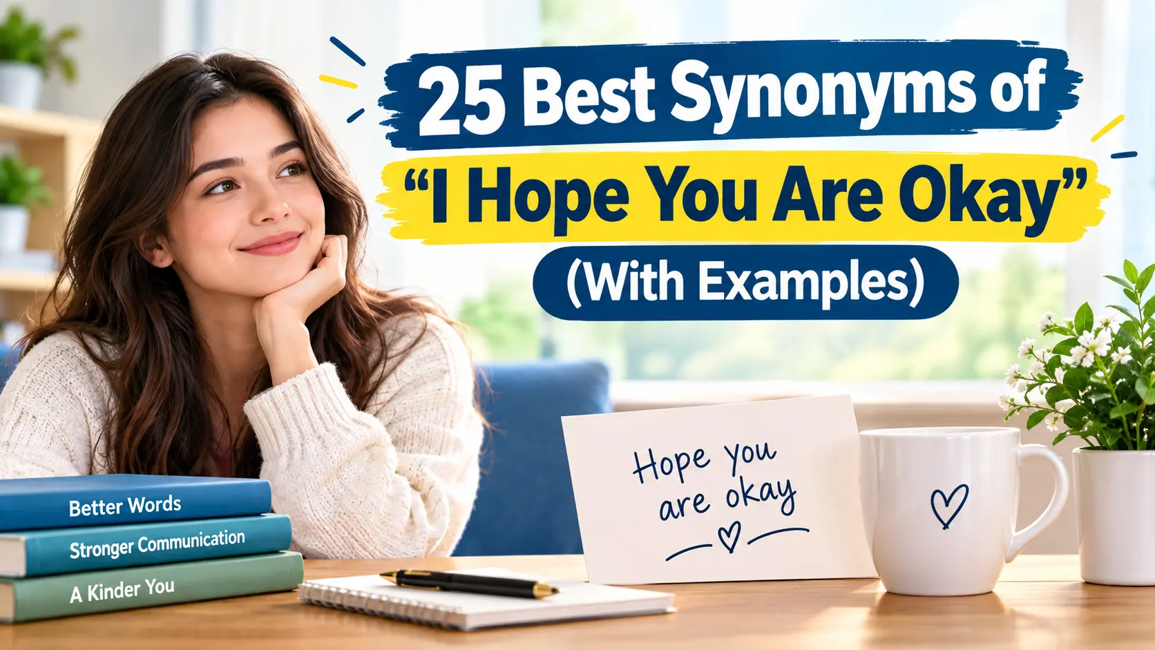 Best Synonyms of “I Hope You Are Okay”