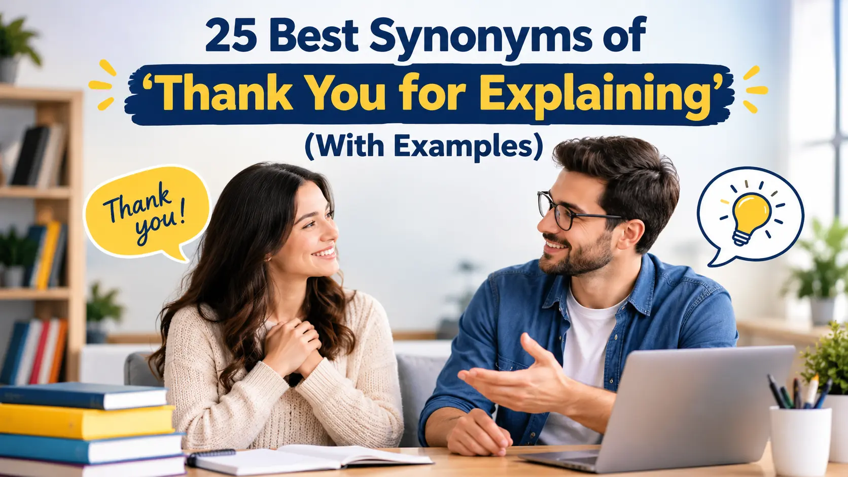 25 Best Synonyms of ‘Thank You for Explaining’